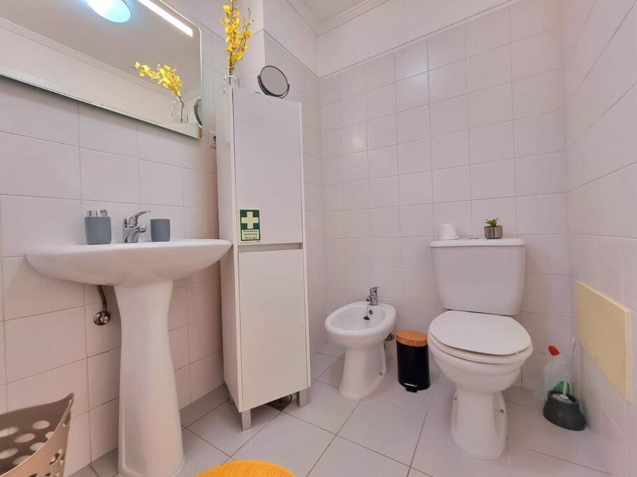 Junto Ao Mar - Apartamento T1 Santa Cruz  Bagian luar foto